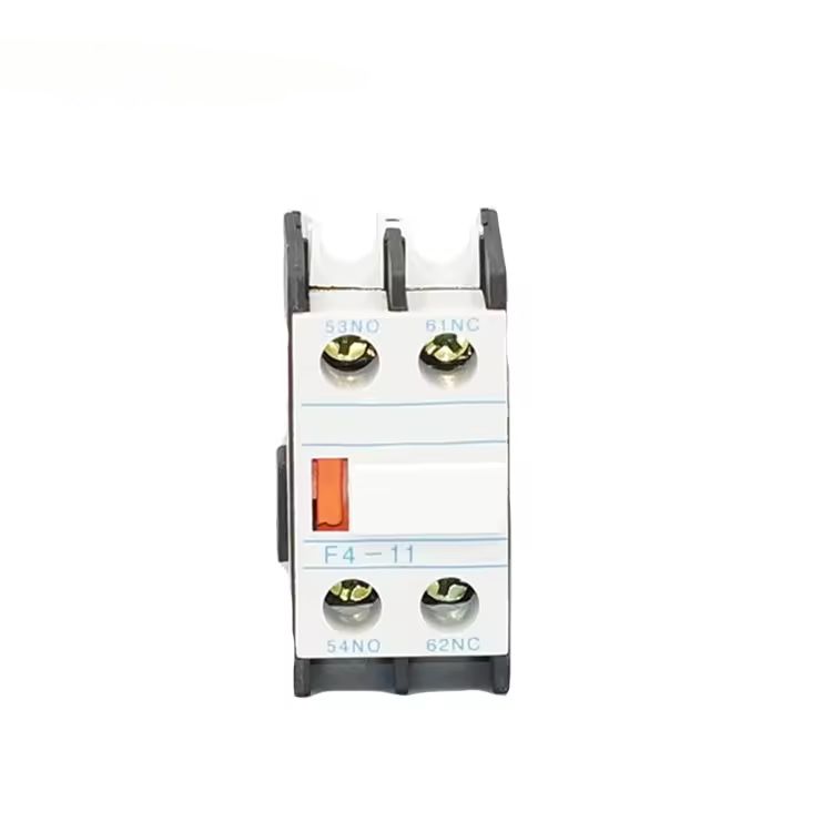 Contactor Auxiliary F4-11 F4-22 CJX2 Series Din Rail Auxiliary Contact Block