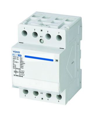 4 قطب کنتاکتور AC خانگی برای -25°C-40°C دمای محیط و 50/60Hz